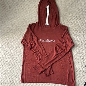 Abercrombie & Fitch Red Hoodie